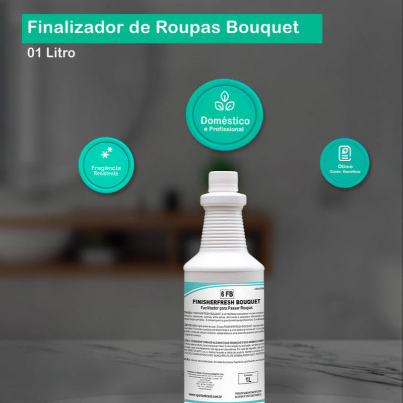 Finalizador de Roupas Finisherfresh Bouquet 1L Spartan