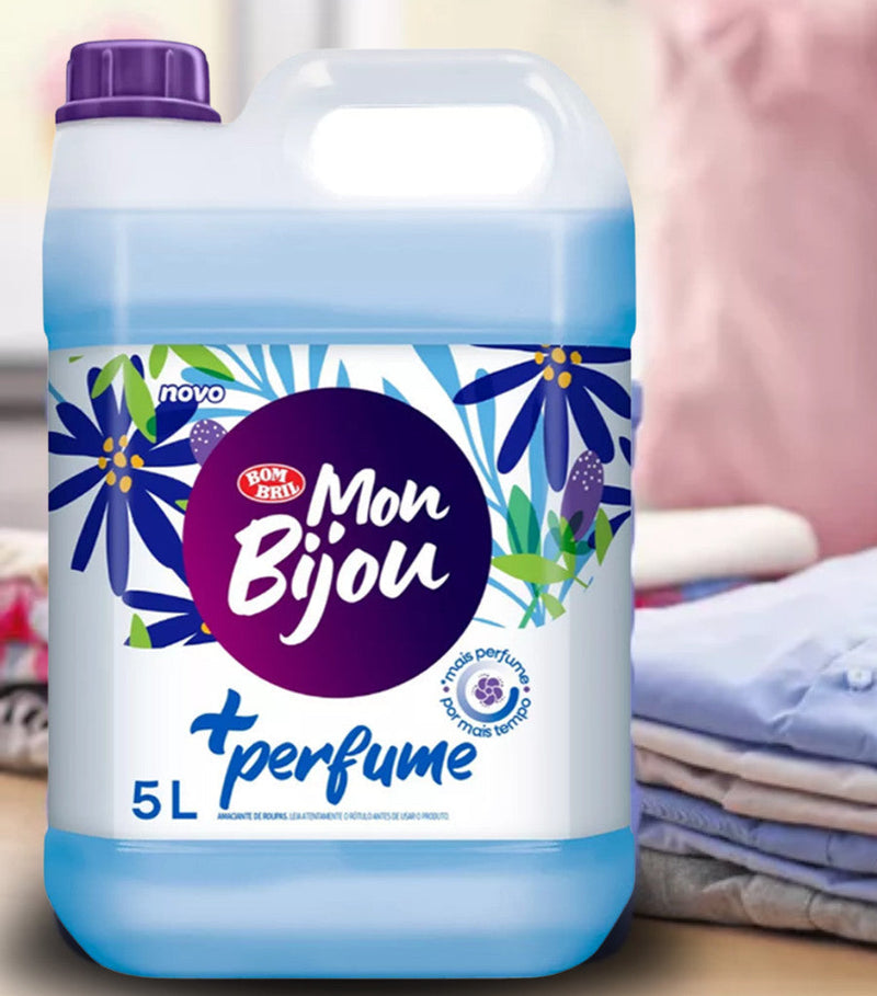 Amaciante Mais Perfume Azul 5L Mon Bijou